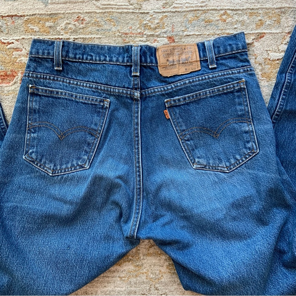 Vintage Orange Tab Levi’s 505